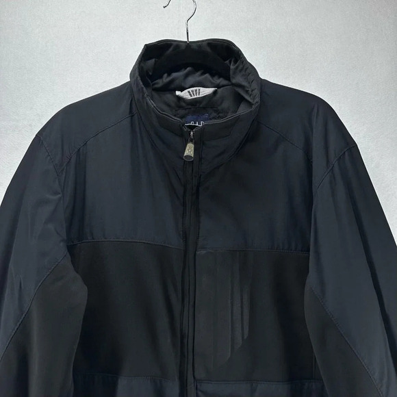 GAP Jacket Mens Size XL Quilted Lined Full Zip Long Sleeve Outdoor Nylon Black - Picture 4 of 14